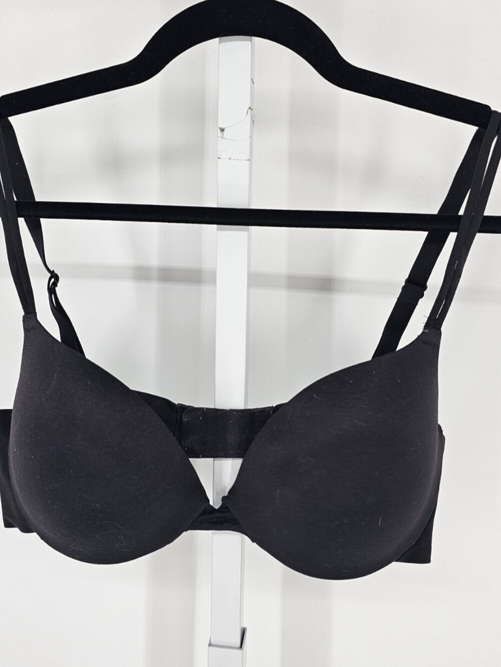 Maidenform Womens Sz 38B Classic T Shirt Bra Style 41281 Solid Black